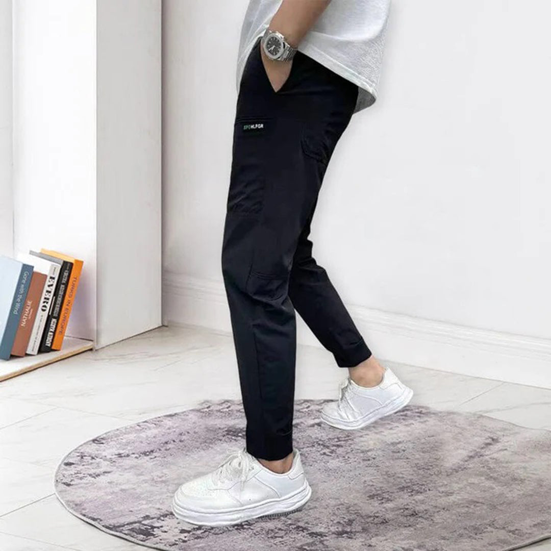 Carter - Casual broek met hoge rek voor de hele dag comfort