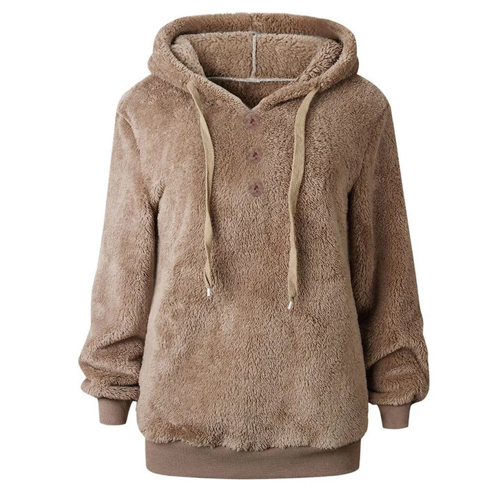 Indira - Plush Vrouwen Fleece Hoodie