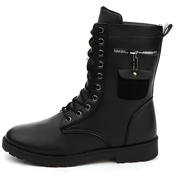 Kael - Leren Combat Boots