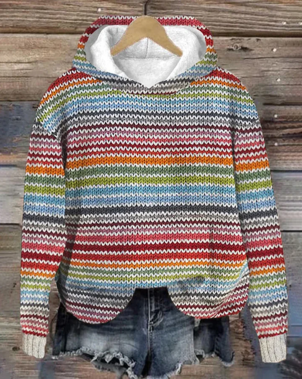 Drusilla - Multicolor Sweatshirt met capuchon