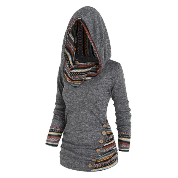 Ryana - Casual Tribal Hoodie